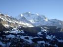 View over the mountains